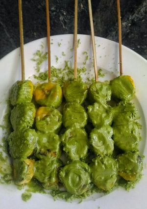 Foto resep Pisang Bakar Matcha / Green Tea