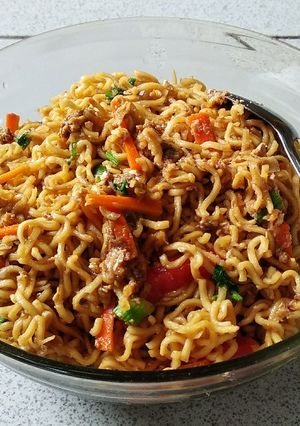 Foto resep Mi goreng telur