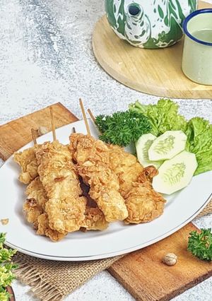 Foto resep 614. Sate Dori Krispy