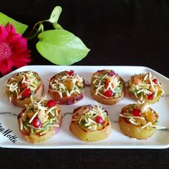 A picture of Sweet Potato Farali Coins.