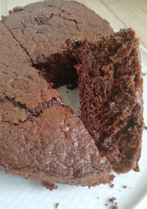 Une photo de Cœur moelleux glute free chocolat/amande/betterave