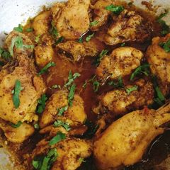 A picture of Chicken Karahi 😋😋.