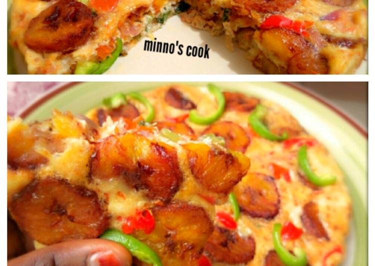 Easiest Way to Make Quick Plantain fritata