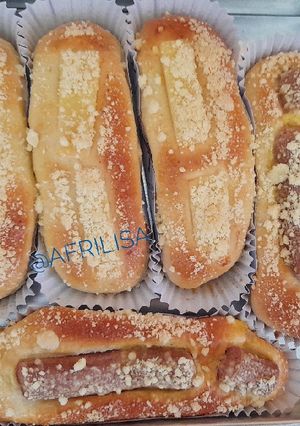 Foto resep Cheese & Sausage Streusel Bread