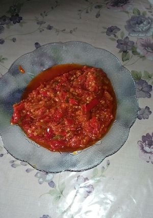 Foto resep Sambal merah padang