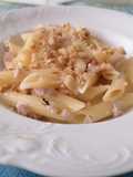 Penne with Stracchino Cheese and Cooked Ham