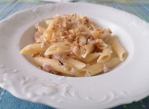 Foto di Penne stracchino e prosciutto cotto