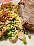 Steak, Cèpes et Comté