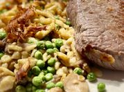 Une photo de champignon steak