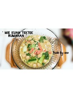 Foto resep MIE KUAH TEKTEK - RUMAHAN