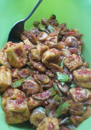 Foto resep Udang tahu sambal petai