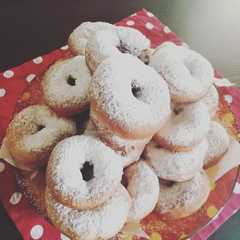 Una foto de Donas caseras