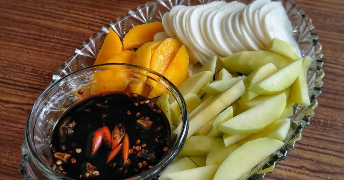 Resipi Kuah Rojak Buah Sempoi Oleh Shazrina Cookpad