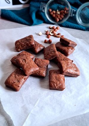 Une photo de Brownies Individuels à la noisette 🍫