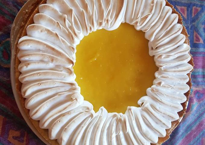 Comment faire Préparer Délicieuse Tarte citron meringuée