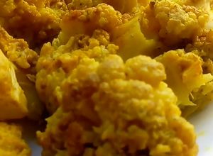 Una foto de Coliflor con curry
