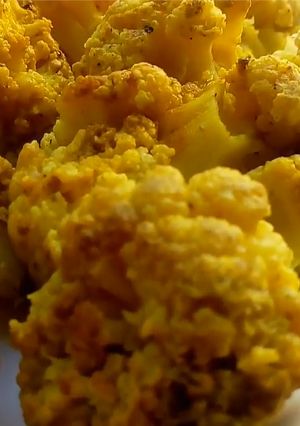 Una foto de Coliflor con curry