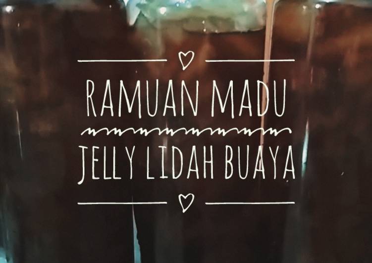 Langkah Mudah untuk Menyiapkan Madu Jelly Lidah Buaya Anti Gagal