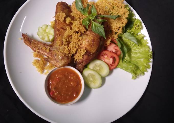 Cara bikin Ayam Goreng Kremes Kalasan Cara bikin Ayam Goreng Kremes Kalasan
