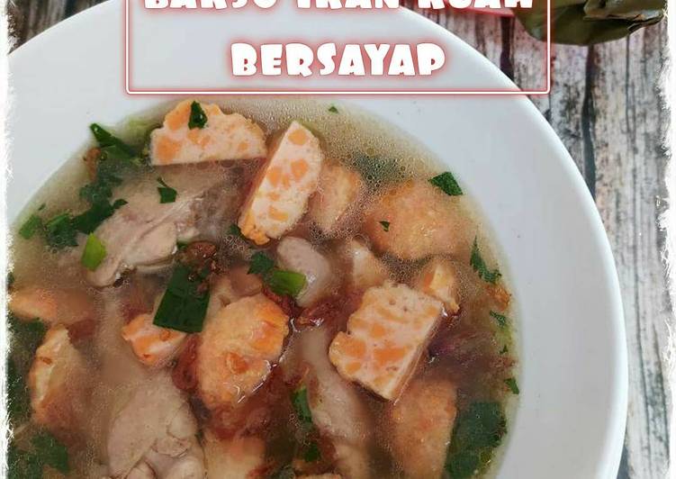 Resep Bakso Ikan Kuah Bersayap yang Enak Banget