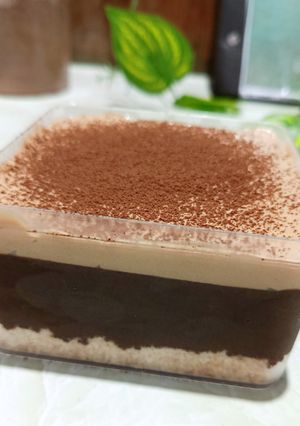 Foto resep Choco Coffee Cracker Mousse