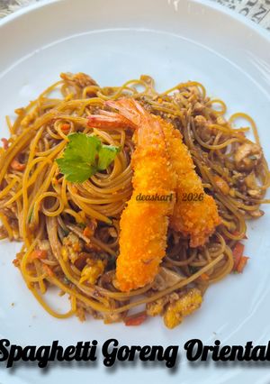 Foto resep Spaghetti Goreng Oriental