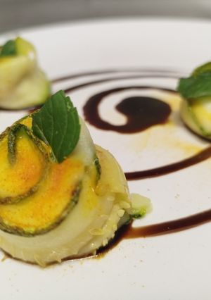 Foto di Involtini di zucchine