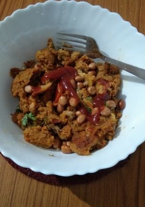 A picture of Masala Bread.