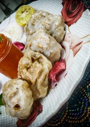 A picture of Soyabean Momos.