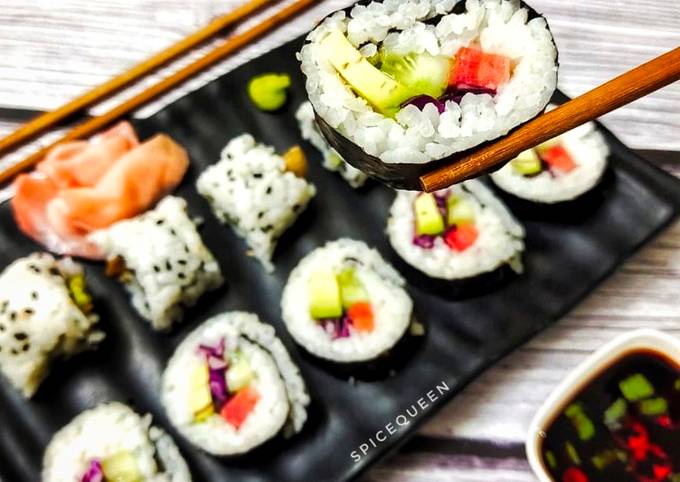 Vegetarian Sushi Rolls