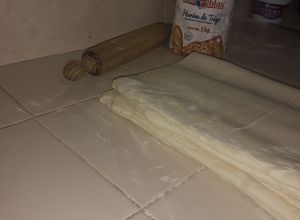 Una foto de Masa hojaldre