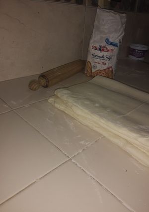 Una foto de Masa hojaldre