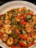 Honey Garlic Shrimp & Rice 🍚🍤