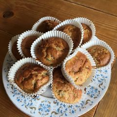 Courgette and Apple Muffins A picture of Courgette and Apple Muffins.