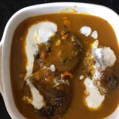 A picture of Chana Kofta curry.