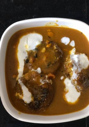 A picture of Chana Kofta curry.