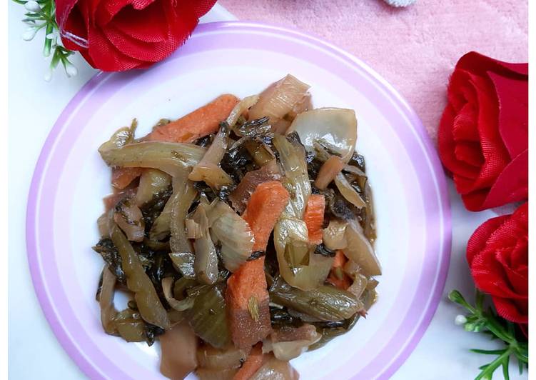 Tumis Sayur Asin Sam Can Bak Vegan