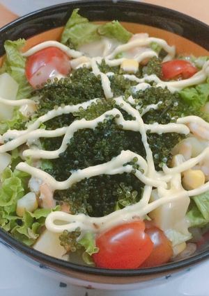 Hình của món Salad rong nho hải sản ✨.