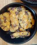 Tempeh áp chảo sốt xì dầu