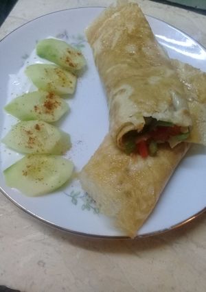 صورة لوصفة رول البيض الدايت