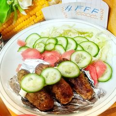 A picture of Fish kabab.