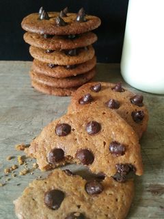 Foto resep Crispy and Crunchy Chocolatechips Cookies