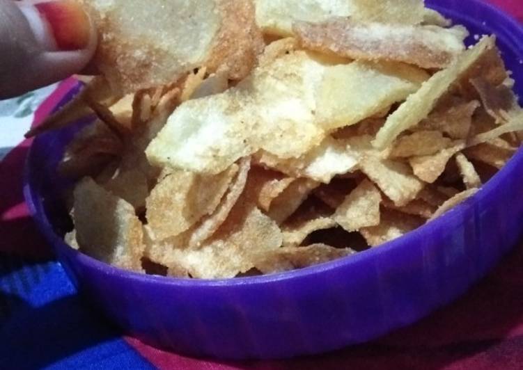 Keripik kentang kriuuukkk..