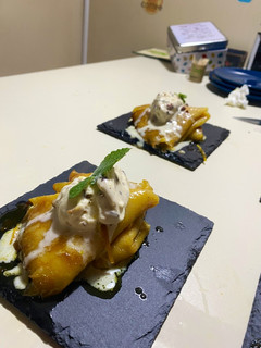 Una foto de Crepes suzette🍊✨