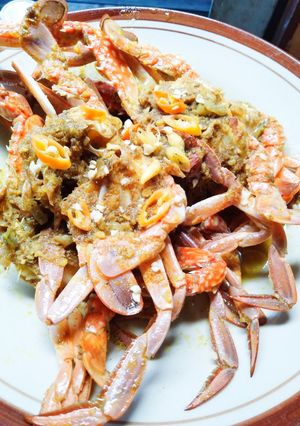 Foto resep Rajungan masak bumbu kuning
