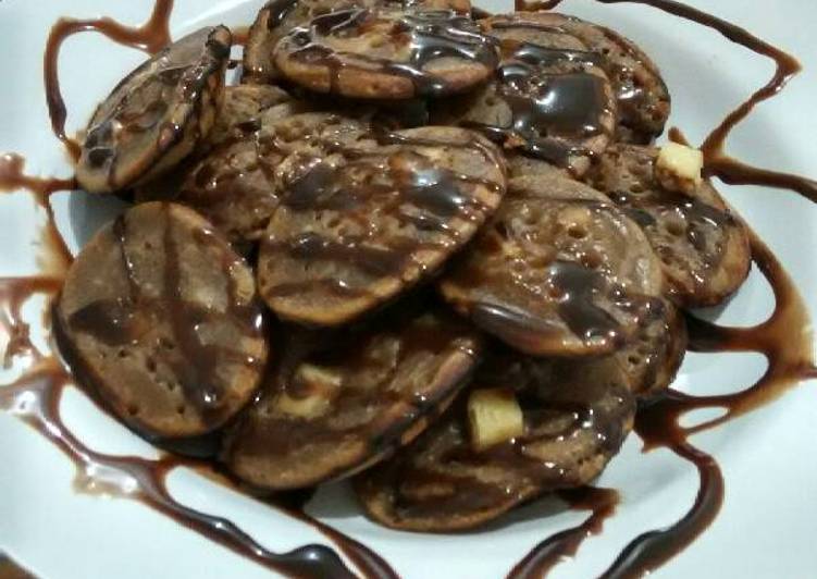 Resep Kue Cubit COKE (COkelat KEju) Anti Gagal