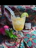 Ice jeruk nipis susu
