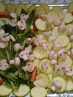 Una foto de Verduras al horno