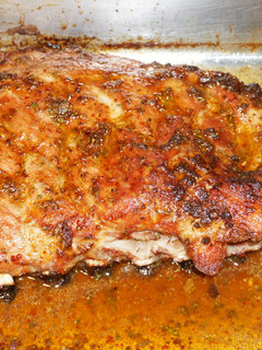 Una foto de Asado de costillar de cerdo a la cerveza