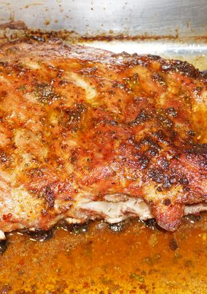 A picture of Beer-Braised Pork Ribs.